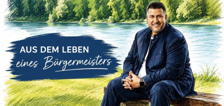 Mann auf Parkbank
