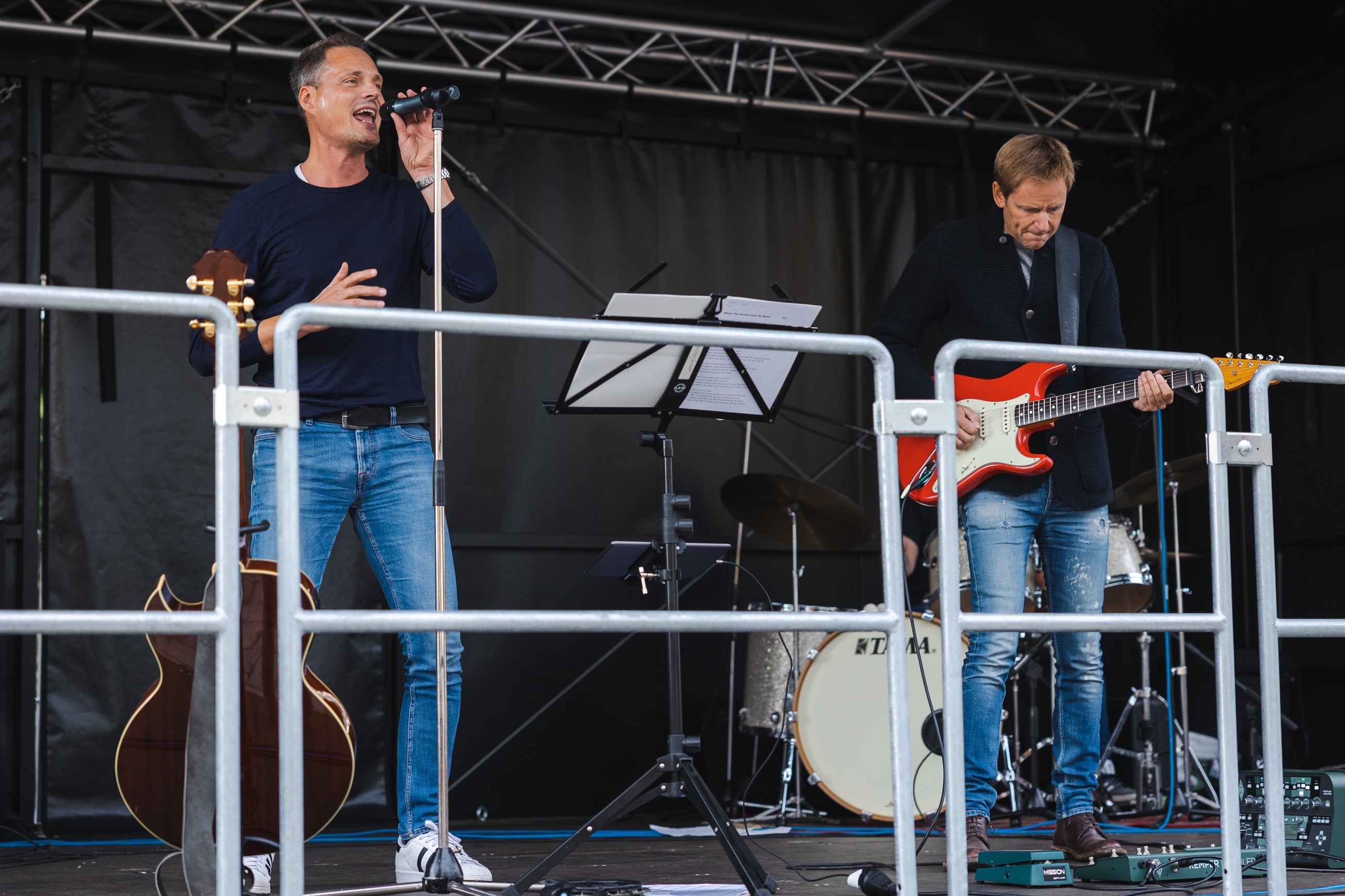Band Combo Monaco auf der Bühne
